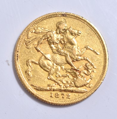 Lot 5 - A Queen Victoria full gold sovereign, Sydney...