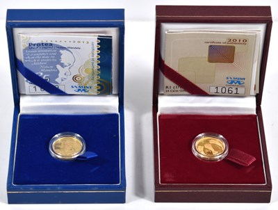 Lot 3 - A South African Mint 1/10oz 24ct gold coin...