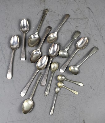 Lot 115 - A set of six Georgian silver "I Love Liberty"...