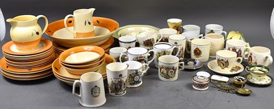 Lot 173 - A group of ceramics to include Edwardian and...