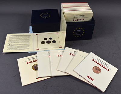 Lot 28 - A collection of pre-euro uncirculated coin...