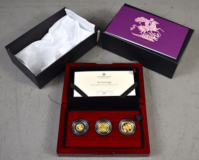 Lot 15 - The 2026 Three-Coin Gold Proof Sovereign Set,...
