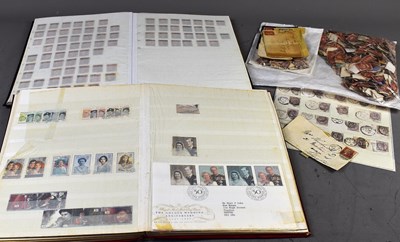 Lot 399 - Two albums of Victorian and later stamps to...