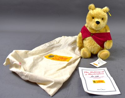 Lot 303 - A Steiff Winnie the Pooh mohair teddy bear, No....