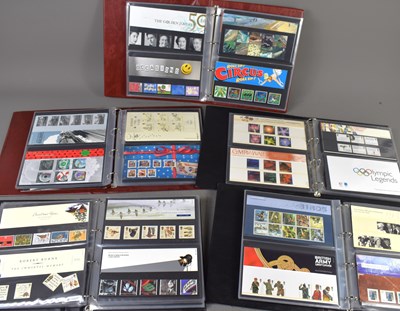 Lot 406 - Five albums of Royal Mail mint stamp...