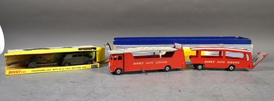 Lot 320 - A boxed Dinky Supertoys, Car Carrier with...