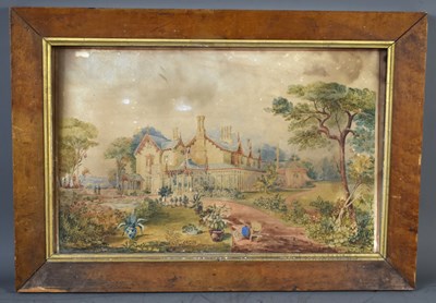 Lot 470 - A 19th century watercolour on paper of The...