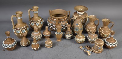 Lot 189 - A group of 19th century Doulton Lambeth...