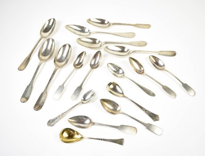 Lot 347 - A collection of Continental 800 grade silver...