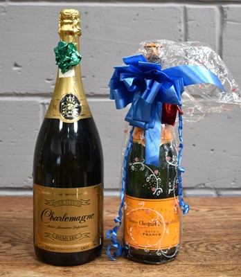 Lot 360 - Two bottles of champagne comprising a magnum...