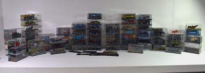 Lot 318 - A large group of Eaglemoss vehicle set to...