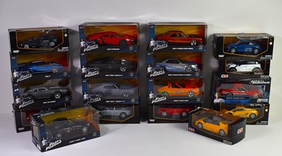 Lot 299 - A group of boxed diecast vehicles to include...