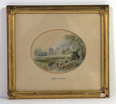 Lot 482 - Myles Birket Foster (British, 1825-1899): Raby...