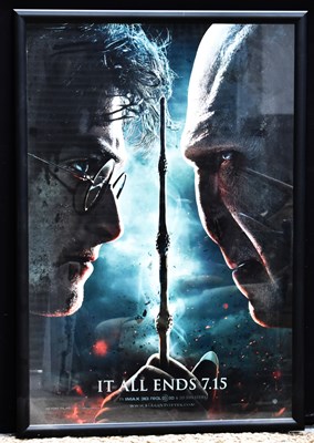 Lot 347 - A framed theatrical poster for Harry Potter...
