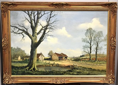 Lot 494 - David Short (20th Century): Small holding,...