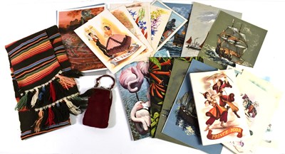 Lot 273 - A group of vintage ship cruise menus onboard...