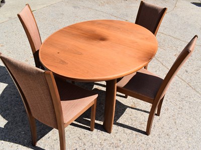 Lot 548 - A Mid-Century Skovby of Denmark dining table...