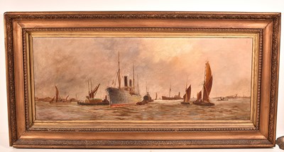 Lot 449 - William Lionel Wyllie (British, 1851-1931):...