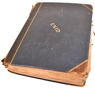 Lot 287 - An album of greeting cards dating from the...