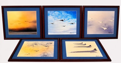 Lot 364 - A group of five signed limited edition...