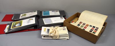 Lot 74 - Two albums of First Day Covers and a part...