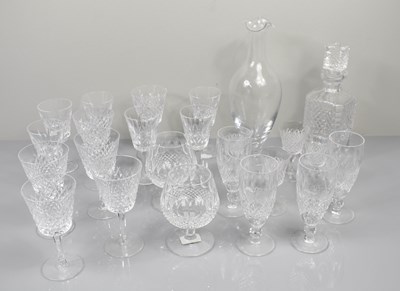 Lot 228 - A group of crystal to include Waterford Coleen...