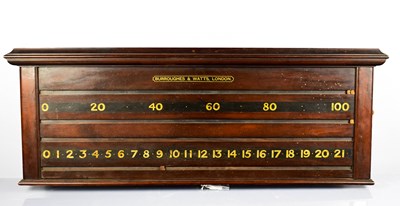 Lot 146 - An antique Burroughes & Watts of London...