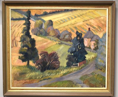 Lot 392 - Lydia Roundall (1913-2002): View of a Farm,...