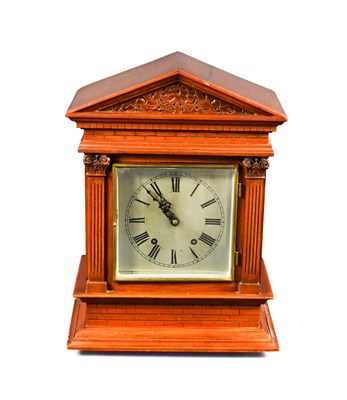 Lot 267 - A Winterhalder & Hofmeier German mantle clock,...
