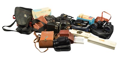 Lot 446 - Photography: a quantity of vintage cameras to...