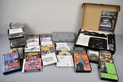 Lot 438 - A vintage Sega Mega Drive II in the original...