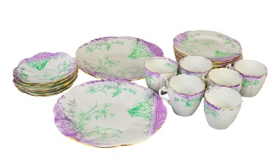 Lot 225 - A Foley ware fine bone China part tea service,...