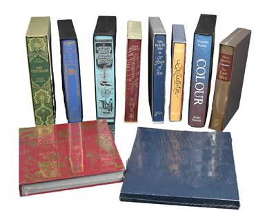 Lot 300 - A group of Folio Society books to include The...