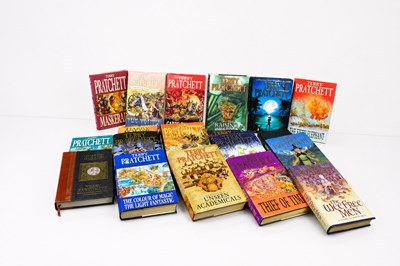Lot 316 - A collection of Terry Pratchett novels to...