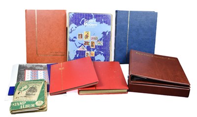 Lot 72 - A collection of stamps in various albums to...