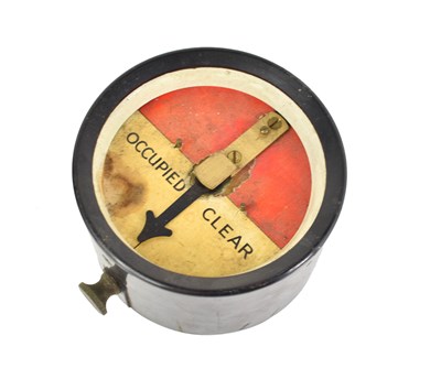 Lot 430 - A vintage bakelite cased railway track circuit...