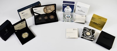 Lot 6 - A group of coins to include Royal Mint George...