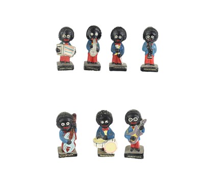Lot 212 - A group of Robertson's Golly musicians figures,...