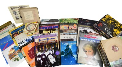 Lot 421 - A group of vinyl records to include Elton John,...