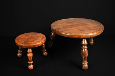 Lot 498 - Andrew Gabbert (20th century): a yew wood food...