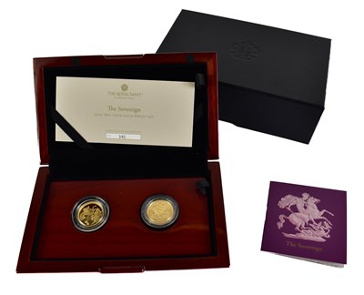 Lot 45 - A Royal Mint "The Sovereign" 2026 Two Coin...