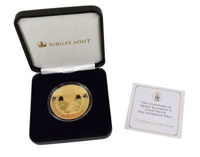 Lot 49 - A Jubilee Mint, The Centenary of Queen...