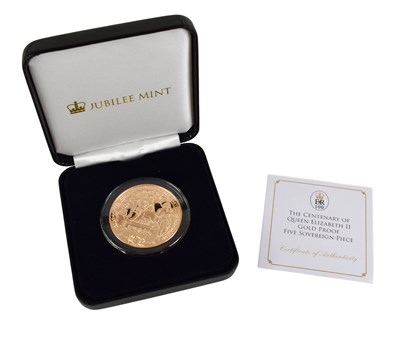 Lot 50 - A Jubilee Mint, The Centenary of Queen...