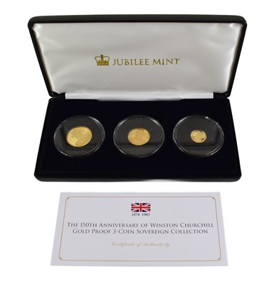 Lot 34 - The 150th Anniversary of Winston Churchill...