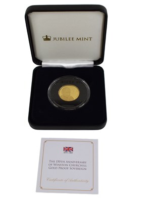 Lot 13 - The 150th Anniversary of Winston Churchill 2ct...