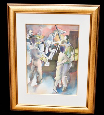 Lot 408 - Brian Hinton (20th century): Jazz Band,...