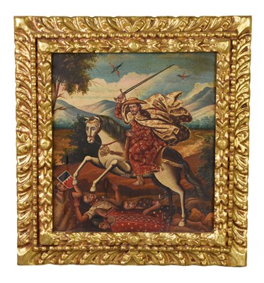 Lot 362 - A 17th century style Italian oil on canvas...