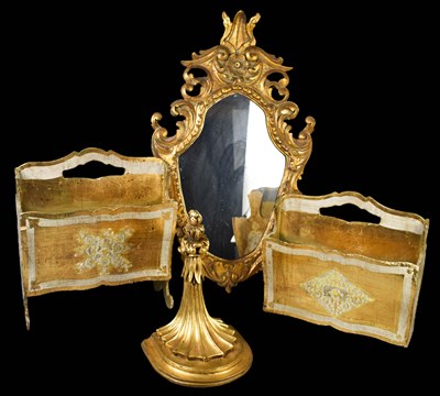 Lot 163 - A selection of 20th century giltwood furniture...