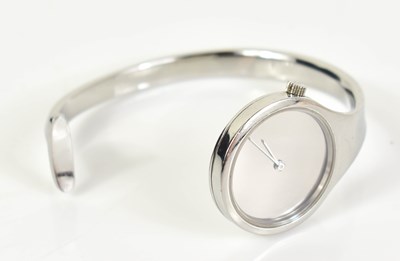 Lot 283 - A Georg Jensen Torun bangle wristwatch, with...