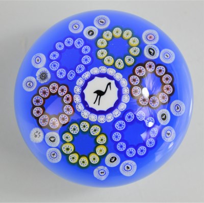 Lot 235 - A limited edition Baccarat "Stork" gridel...